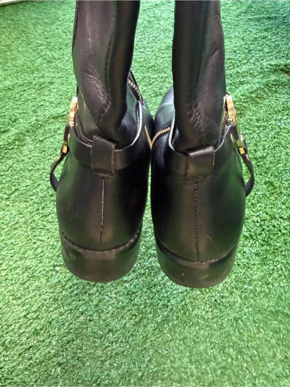 Michael Kors MK Logo Riding Boots
